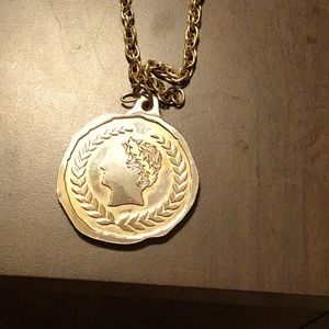 Vintage gold necklace